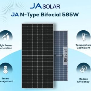 JA Solar N‑Type Bifacial 585W Solar Panel