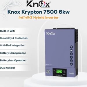 Knox Krypton 7500 6KW Infini V3 Hybrid Inverter
