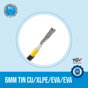 6mm Tin Copper XLPE EVA Solar Cable
