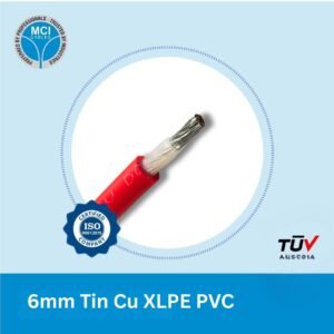 6mm Tin Copper XLPE PVC Solar Cable